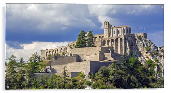 Sisteron Citadel Acrylic by Arterra 