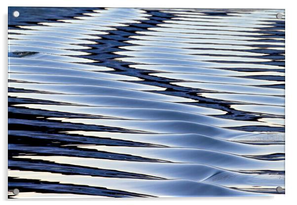 Water Ripples in the Ocean Acrylic by Arterra 