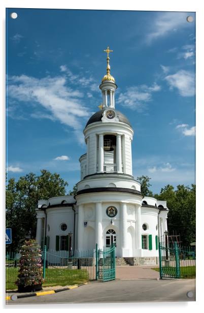 Church. Acrylic by Valerii Soloviov