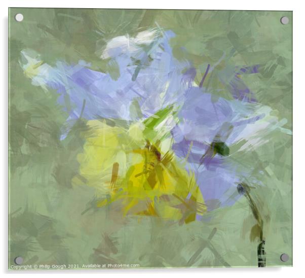 Floral shades Acrylic by Philip Gough