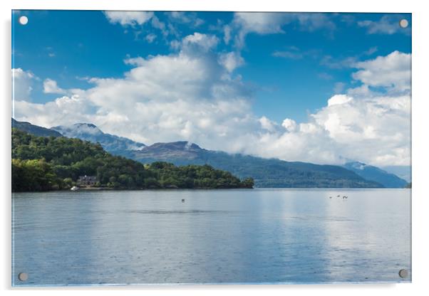 Bonny Banks of Loch Lomond  Acrylic by George Cairns