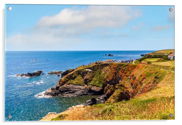 Majestic Lizard Point Acrylic by Kevin Snelling