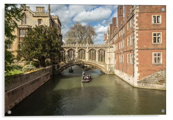 Bridge of Sighs Acrylic by Kevin Snelling