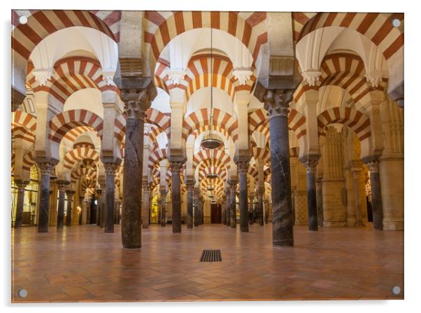 Aweinspiring Cordoba Mezquita Acrylic by Kevin Snelling