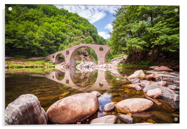 Majestic Arch of the Devils River Acrylic by Kevin Snelling