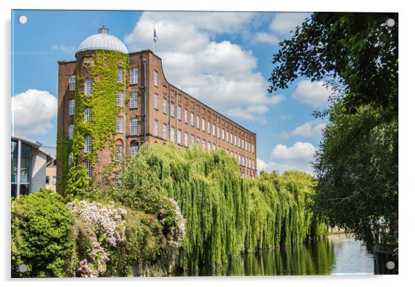 The Majestic St James Mill Acrylic by Kevin Snelling