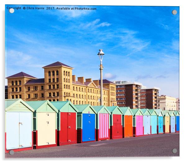 Hove seafront - Brighton & Hove Acrylic by Chris Harris