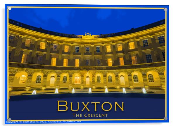 Buxton, The Crescent Acrylic by geoff shoults