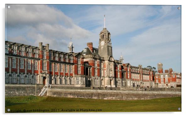 Naval college Acrylic by sue boddington