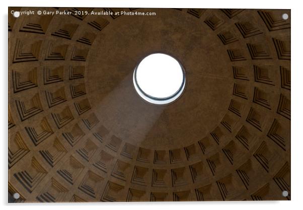 Pantheon Sunray Acrylic by Gary Parker