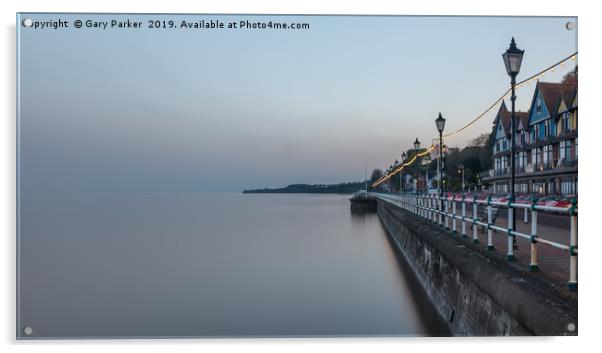 Penarth seafront, near Cardiff in south Wales  Acrylic by Gary Parker