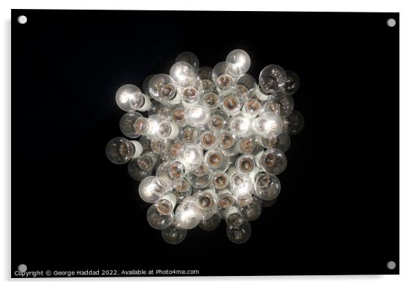 Light my life Acrylic by George Haddad