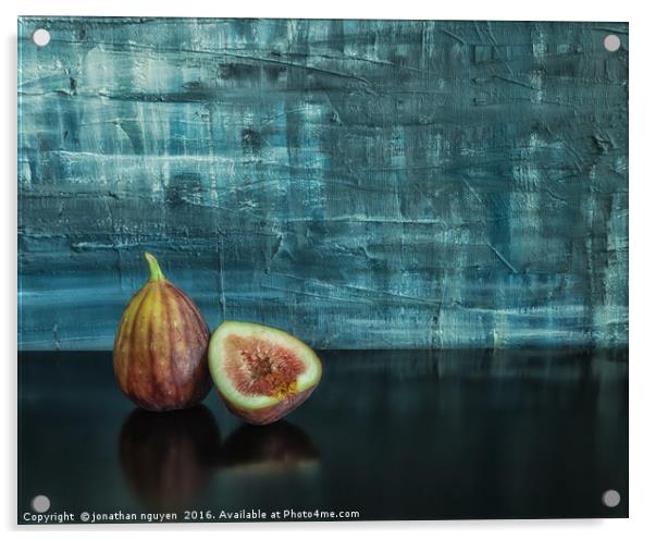 Figs Acrylic by jonathan nguyen