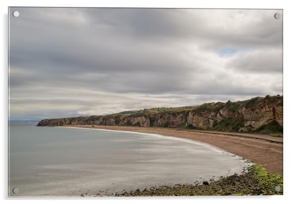 Blast Beach, Seaham, County Durham Acrylic by Rob Cole