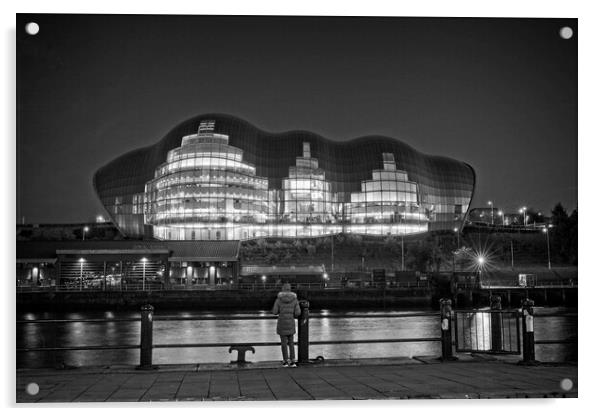 Sage Gateshead, Admiring the View Acrylic by Rob Cole