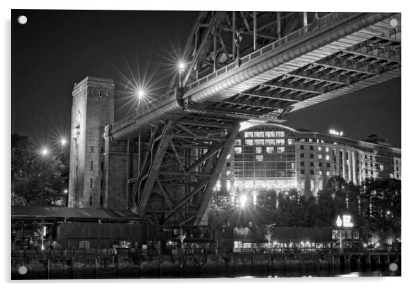 The Tyne Bridge, Newcastle Acrylic by Rob Cole