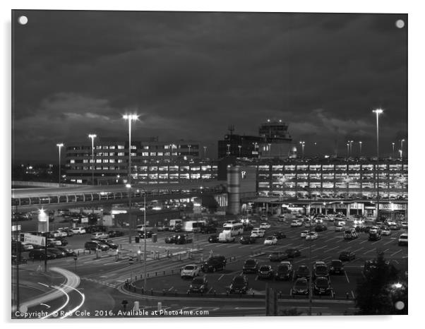 Terminal 1 (T1), Manchester Airport Acrylic by Rob Cole