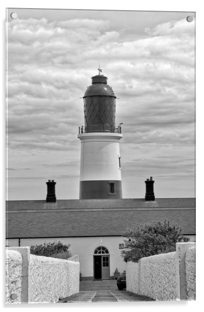 The Souter Lighthouse, Whitburn, Sunderland Acrylic by Rob Cole