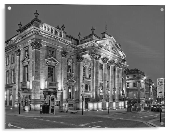 Theatre Royal, Newcastle upon Tyne Acrylic by Rob Cole