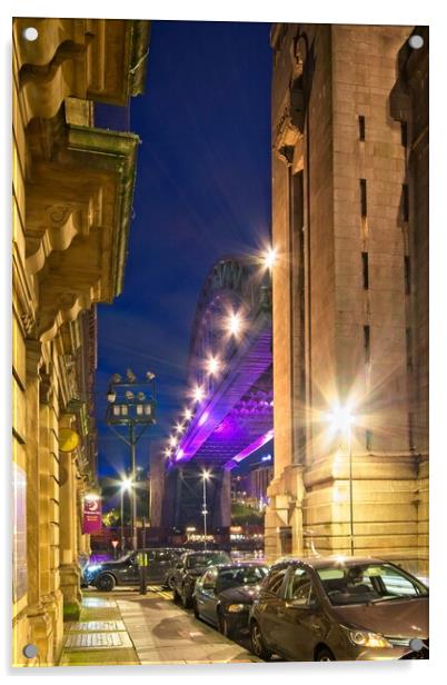 Tyne Bridge, Newcastle Acrylic by Rob Cole