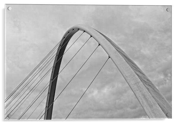 Gateshead Millennium Bridge Acrylic by Rob Cole