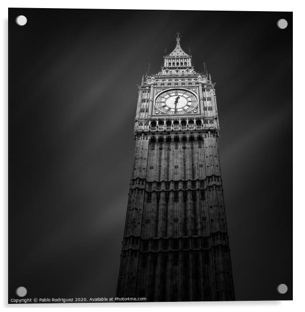 Big Ben Acrylic by Pablo Rodriguez