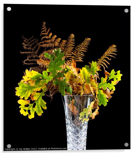 Plant flower Acrylic by Joy Walker