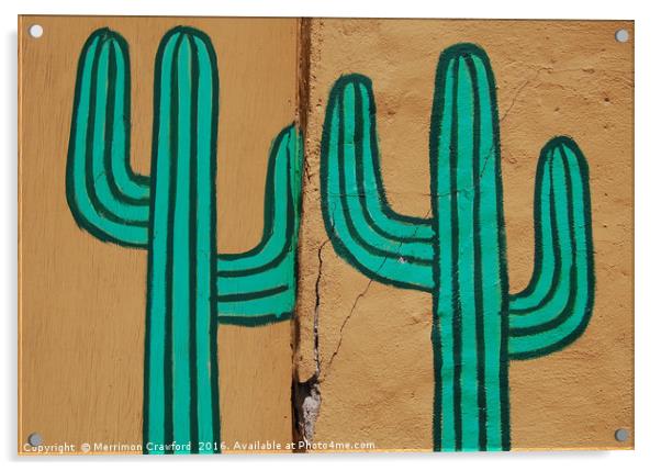 Cacti Acrylic by Merrimon Crawford