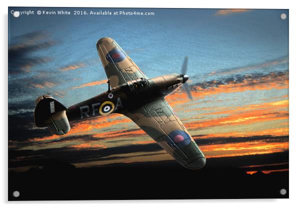 Battle of Britain Acrylic by Kevin White