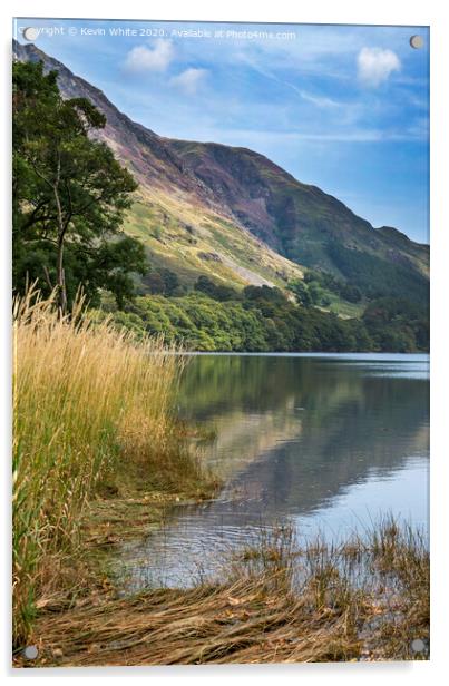 Buttermere Lake District Acrylic by Kevin White