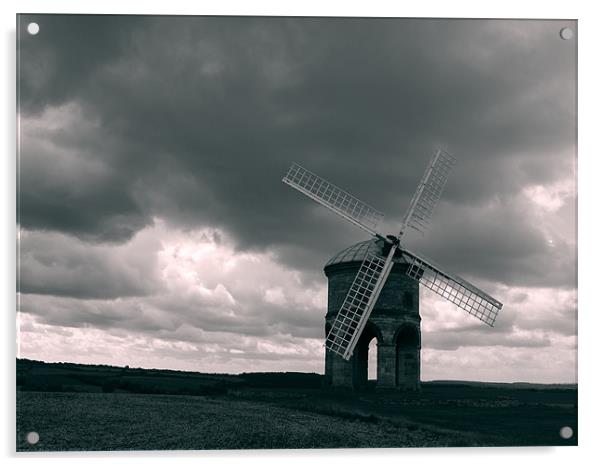 Windmill Acrylic by steve porter
