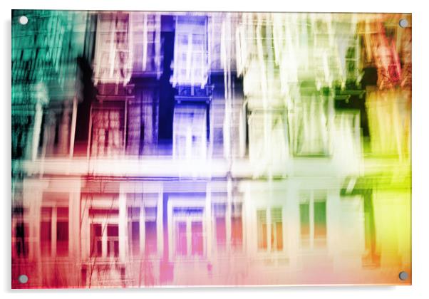 Color windows Acrylic by Larisa Siverina