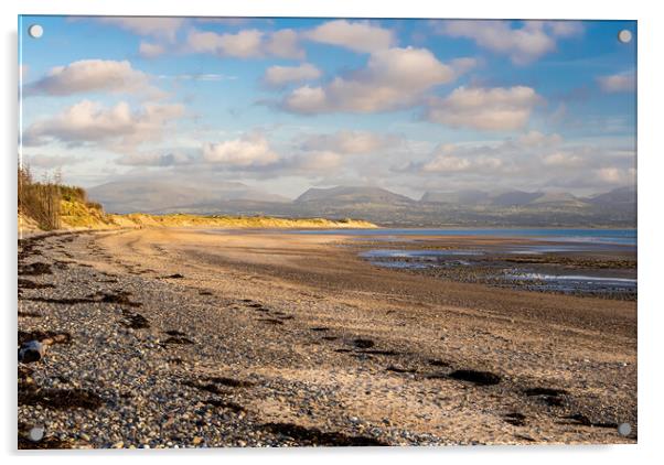 Newborough Beach. Anglesey, Wales Acrylic by Colin Allen