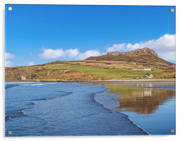 Whitesands Bay, Pembrokeshire, Wales. Acrylic by Colin Allen