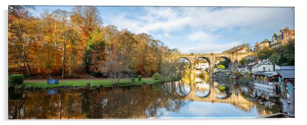 Knaresborough North Yorkshire Acrylic by mike morley