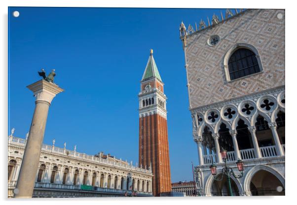 Venice in Italy Acrylic by Chris Dorney