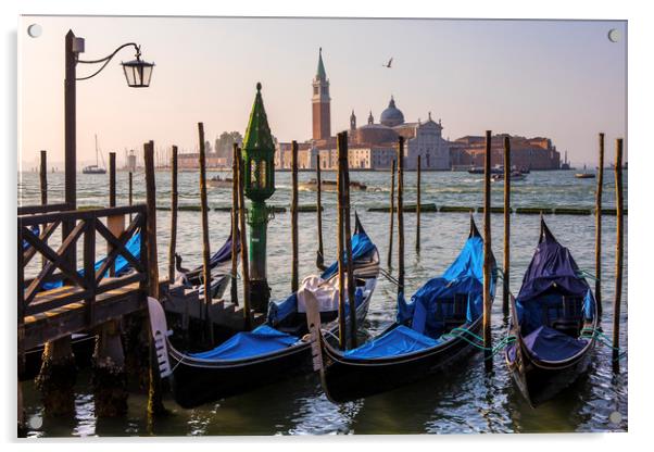 Venice in Italy Acrylic by Chris Dorney