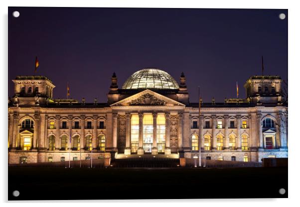 The Reichstag in Berlin Acrylic by Chris Dorney