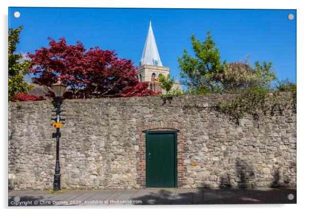 Rochester in Kent Acrylic by Chris Dorney