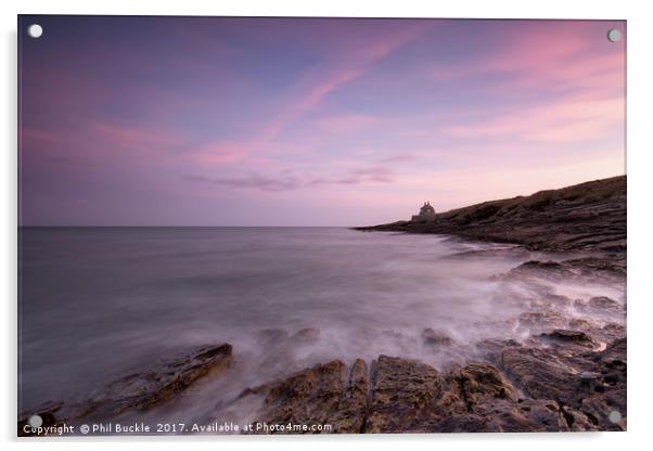 Rumbling Kern Bathing House Acrylic by Phil Buckle