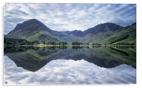 Buttermere Double Acrylic by Phil Buckle