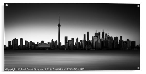 Toronto Acrylic by Paul Grant Simpson
