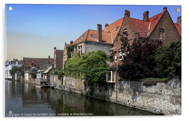 Bruges Acrylic by David Mccandlish