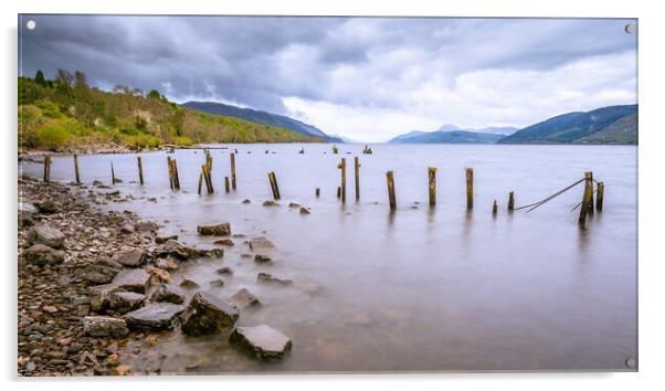 Loch Ness Tranquility Acrylic by John Frid