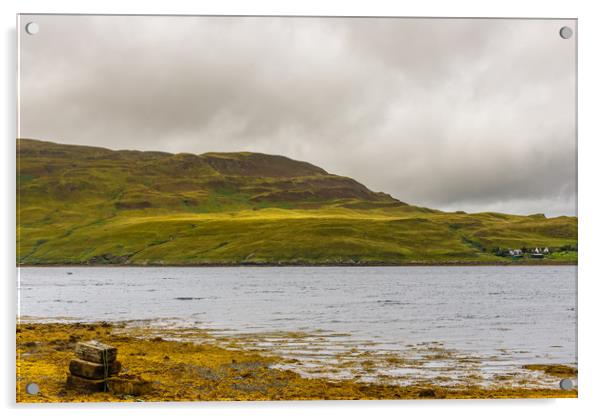 The beautiful nature of the Isle of Skye. Acrylic by Marco Bicci