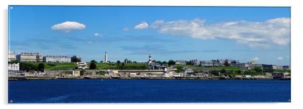 Plymouth Hoe Acrylic by Sean Clee