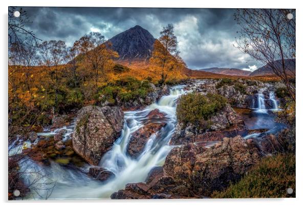 Buachaille Etive Mòr Acrylic by Craig Breakey