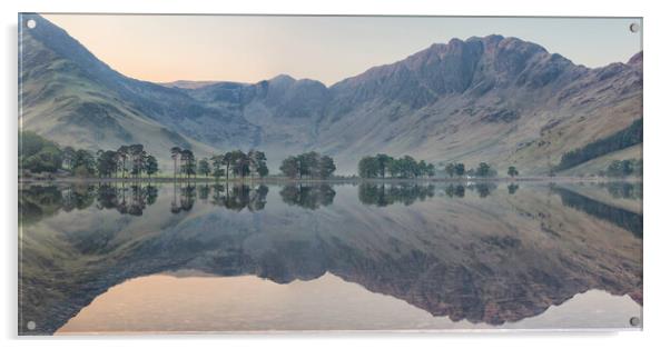 Buttermere Reflections Acrylic by James Marsden