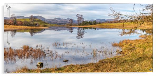 Serenity of Wise Een Tarn Acrylic by James Marsden