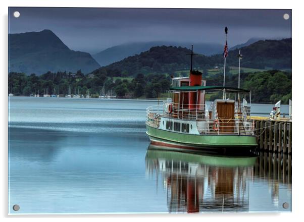 The old Steamer Acrylic by James Marsden